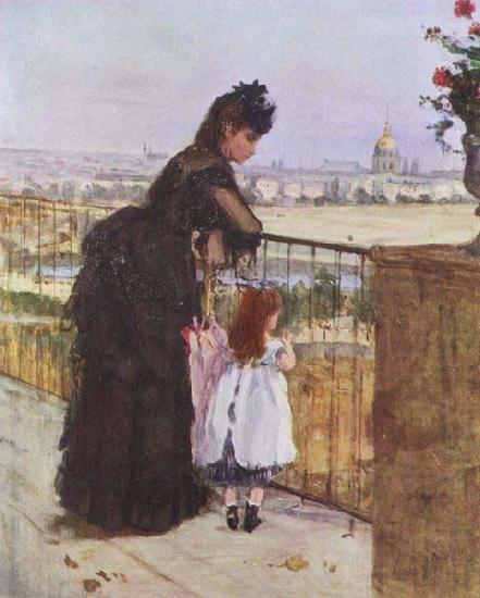 Berthe Morisot On the Balcony china oil painting image